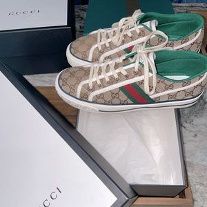 Men's GG Gucci Tennis 1977 Sneaker